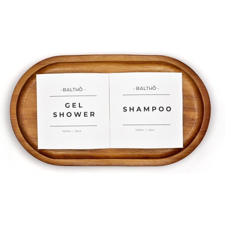 Set 2 Dispensadores Jabón Vidrio Ámbar