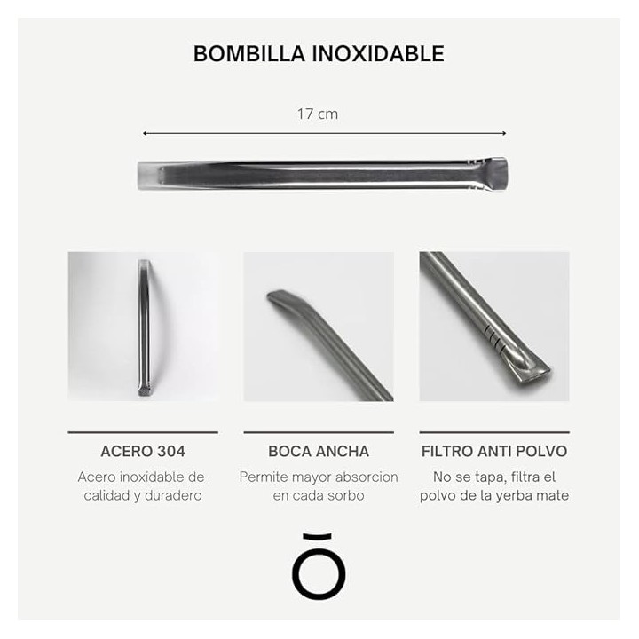 Mate Térmico Acero Inoxidable
